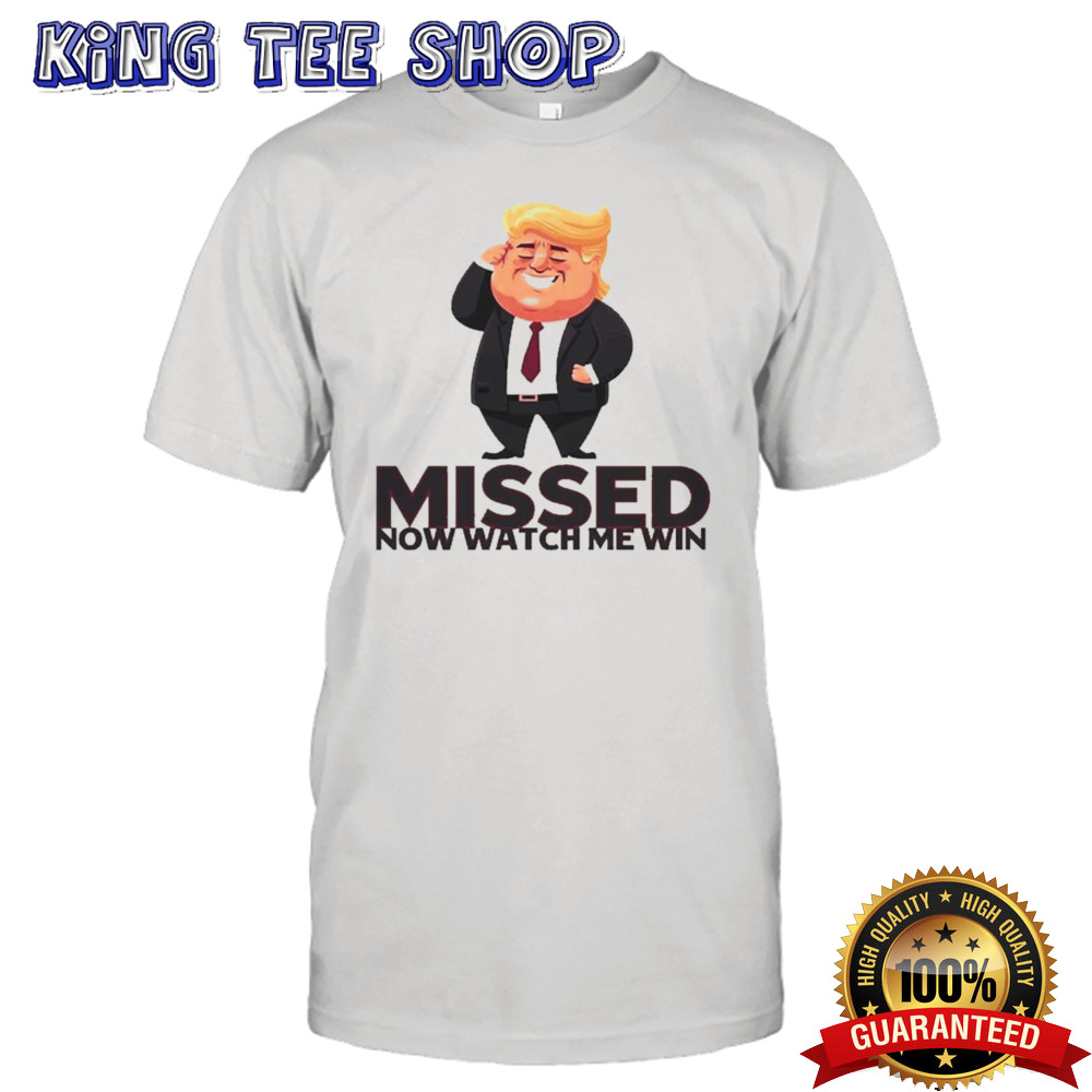 MISSED Trump Assassination Attempt Shirt