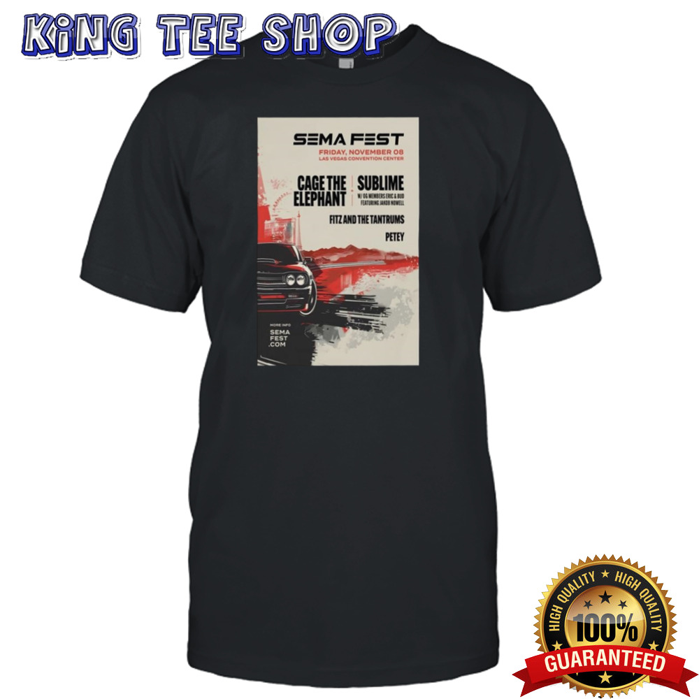 Sema Fest Live At Las Vegas Convention Center November 8 2024 T-shirt