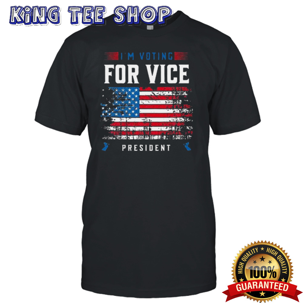 Voting For Vice President Trump 2024 Humor shirt
