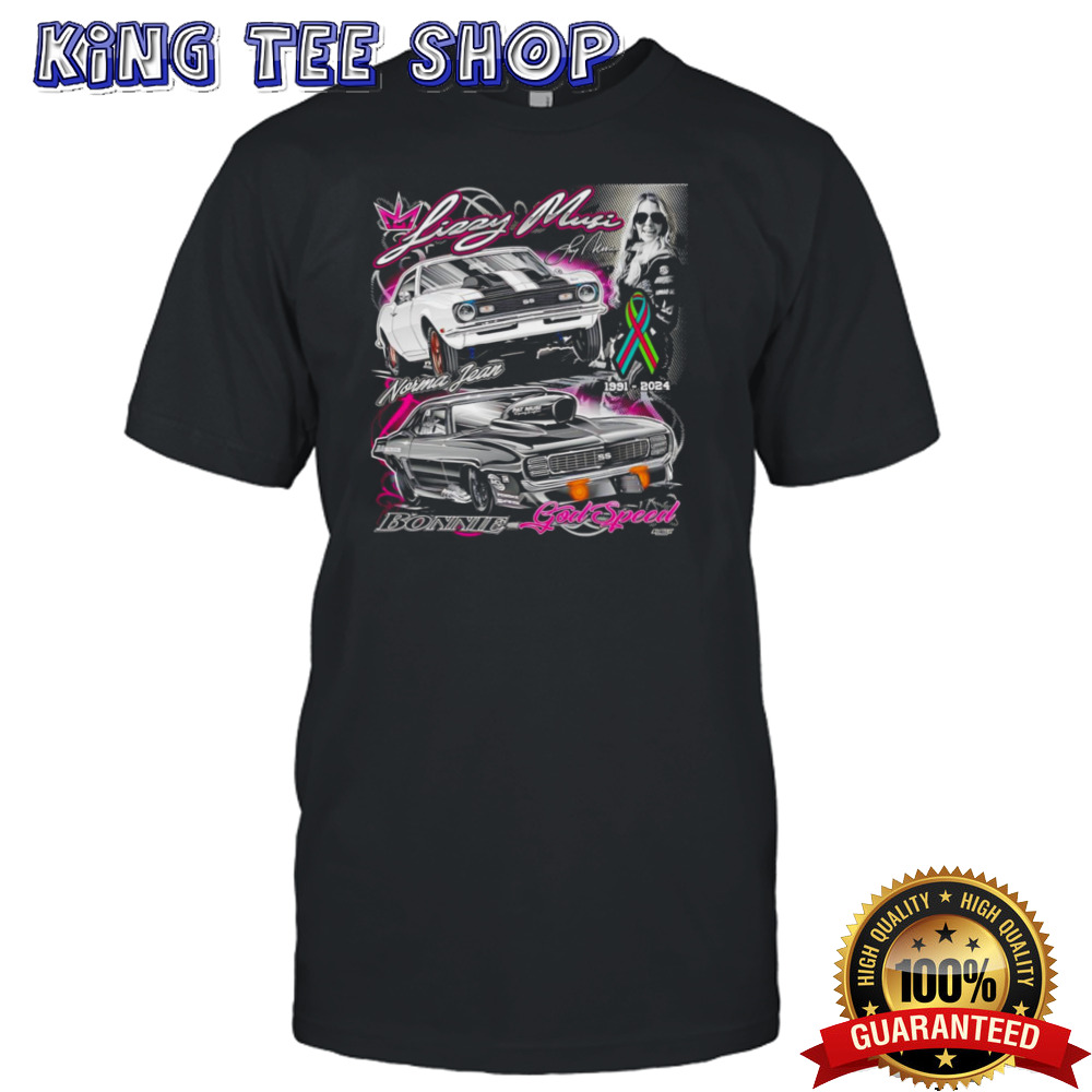 Lizzy Musi Norma Jean and Bonnie God Speed Shirt