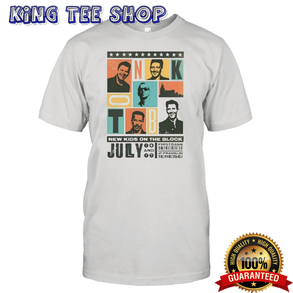 New Kid On The Block Franklin TN July 16-17 2024 shirt