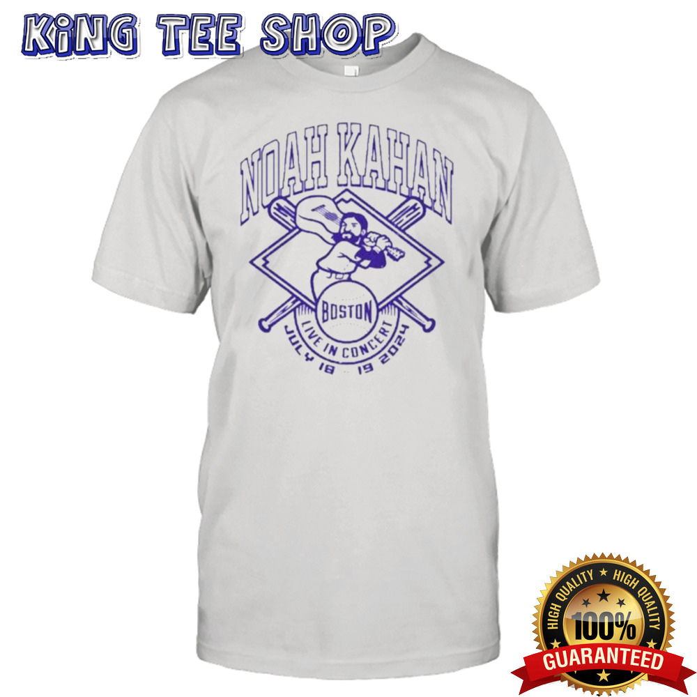 Noah Kahan Live In Concert In Boston, MA Fenway Park July 18-19 2024 T-Shirt