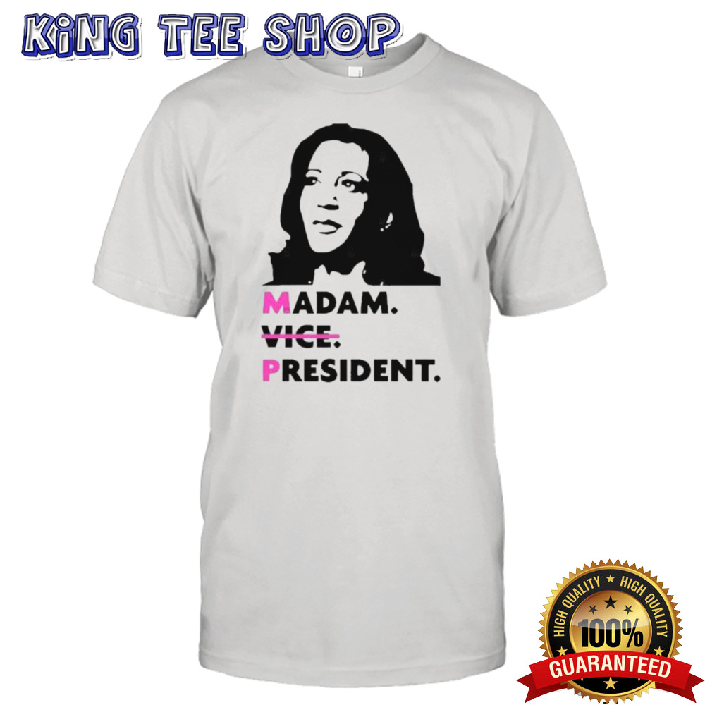 Official Kamala Harris 2024 Madam President T-shirt