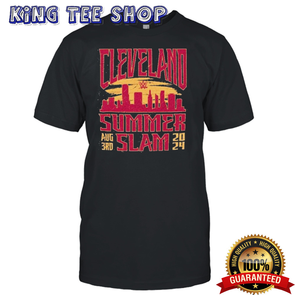 WWE SummerSlam 2024 Cleveland Sunset Shirt