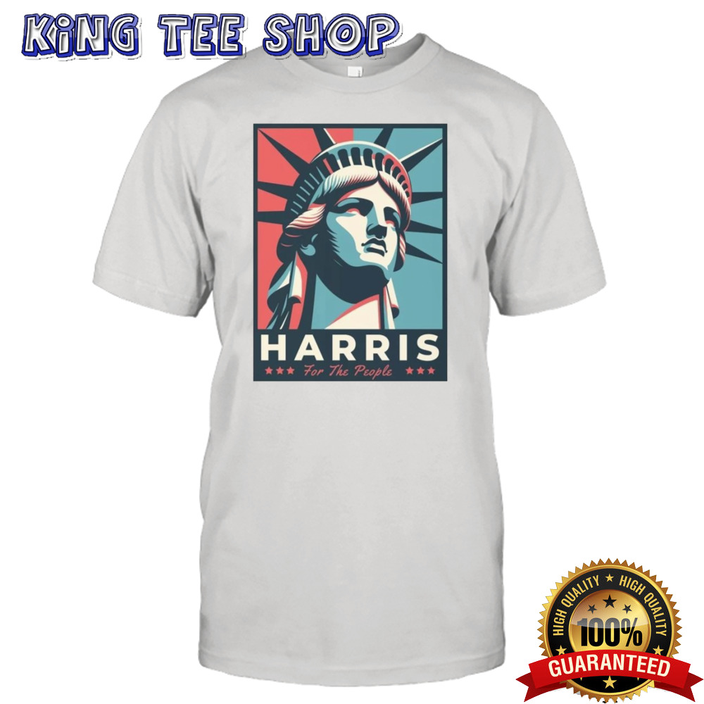 Kamala Harris For The People Statue Of Liberty Election Vintaeg 2024 T-shirt