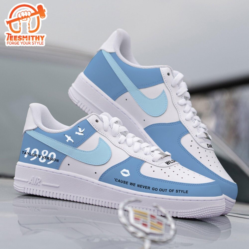 Custom Taylor’s Air Force 1 Shoes Blue