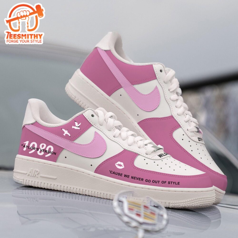 Custom Taylor’s Air Force 1 Shoes Rose Pink