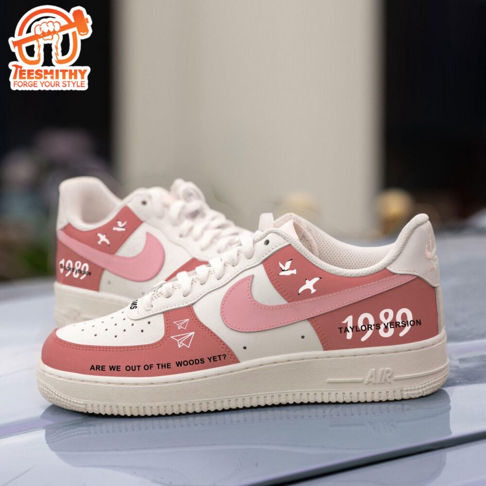 Custom Taylor’s Air Force 1 Shoes Rose Red