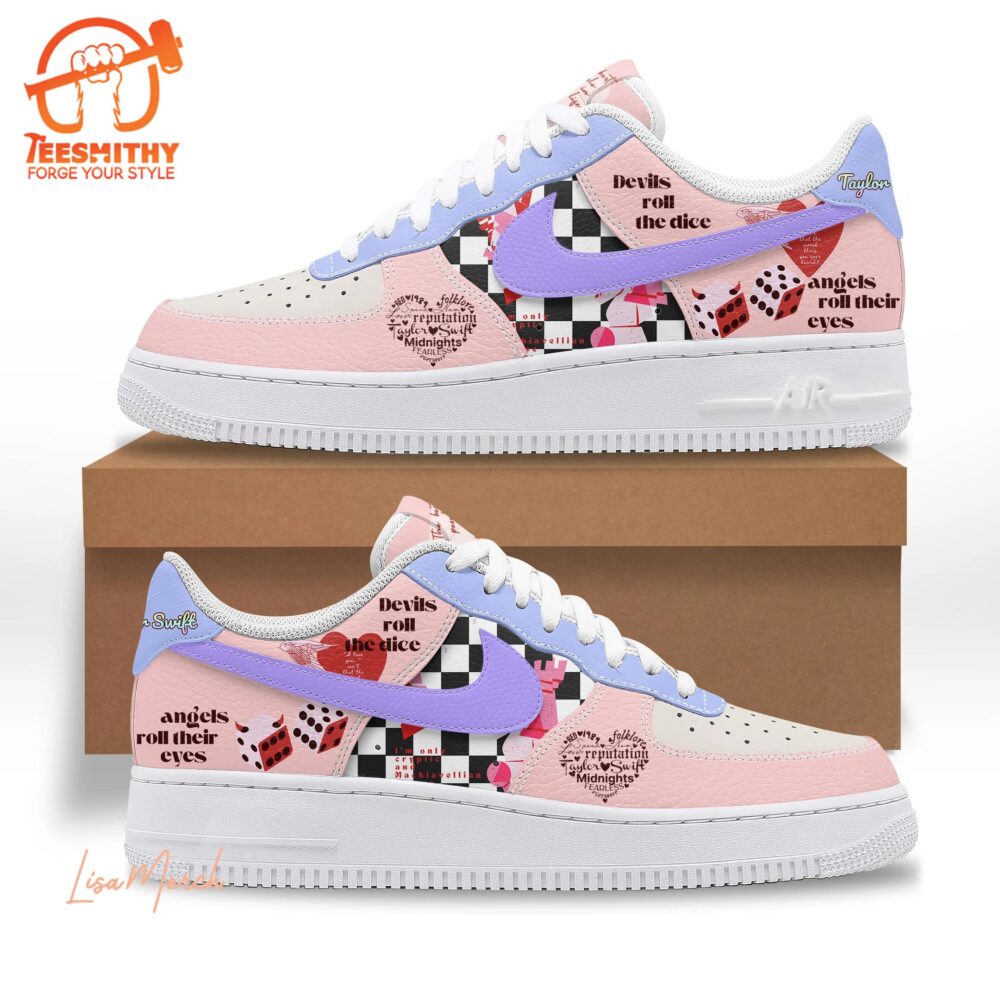 Devils Roll The Dice Taylor Swift 1 AF1 Shoes Air Force 1