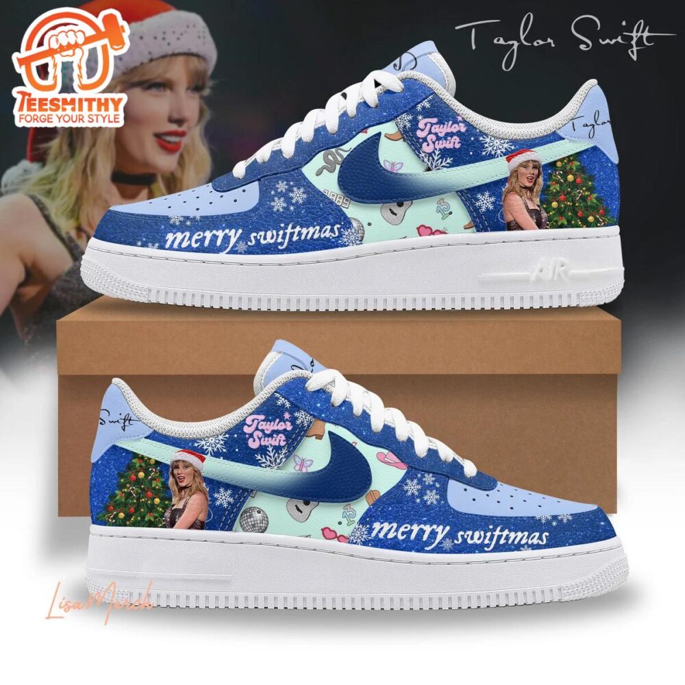 Merry Swiftmas Taylor Swift 2 AF1 Shoes Air Force 1