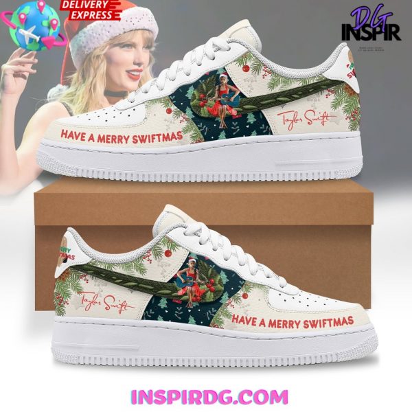 Taylor Swift Merry Swiftmas Shoes Air Force 1
