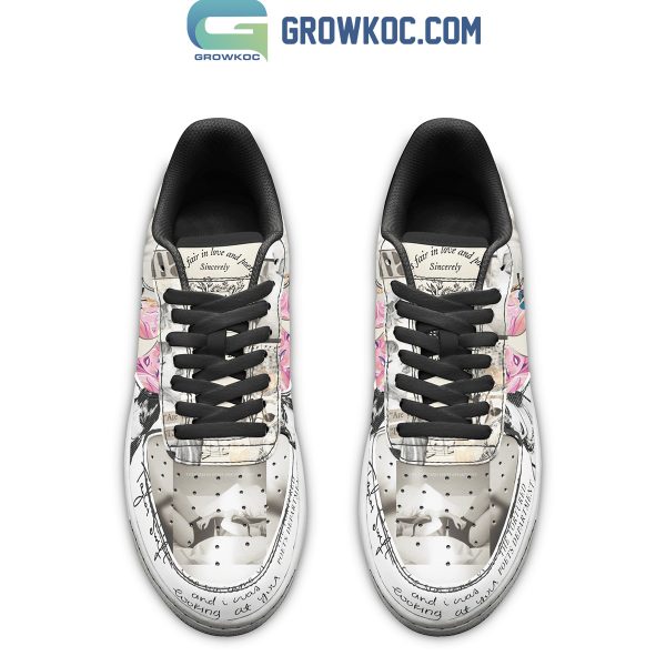Taylor Swift TTPD Fair In Love And Poetry Shoes Air Force 1