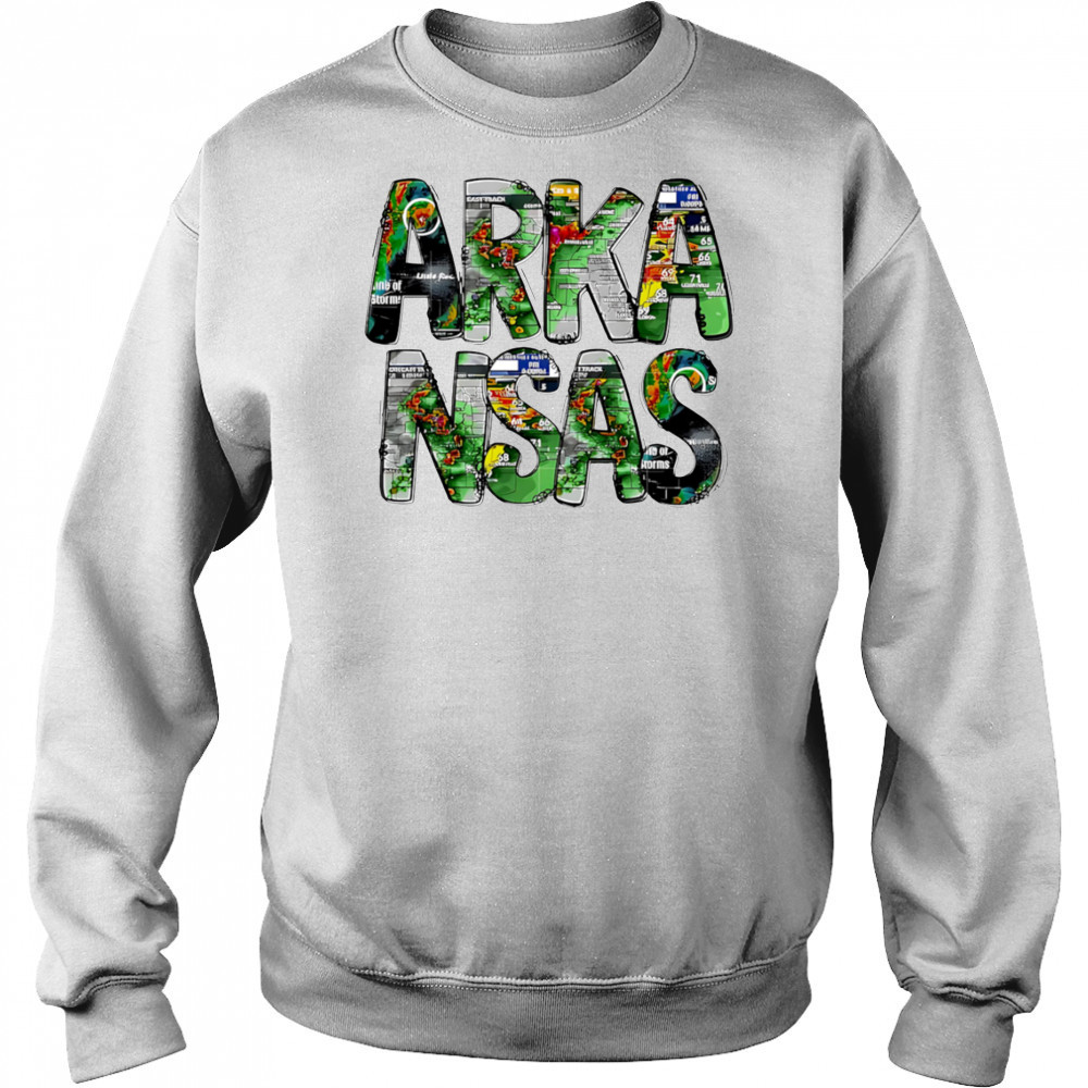 Arkansas Big letter shirt Sweatshirt