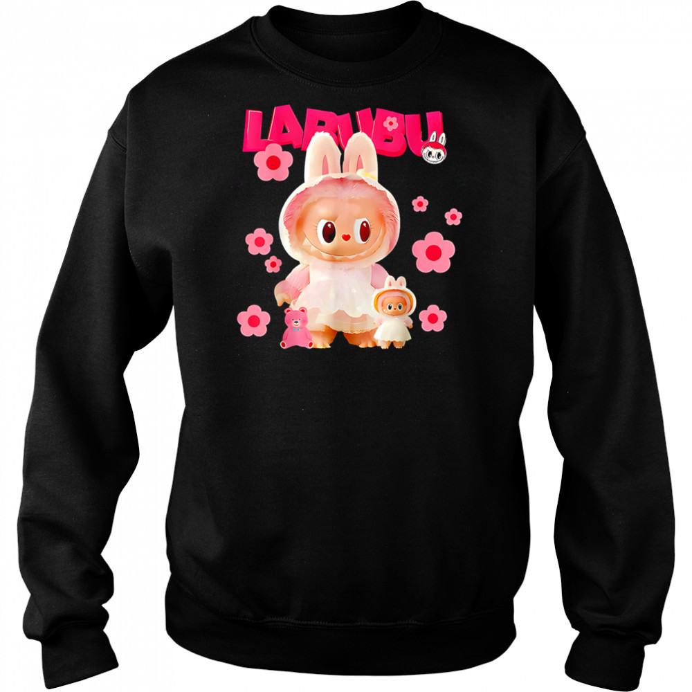 Cute Labubu The Monsters Pink Lover shirt Sweatshirt