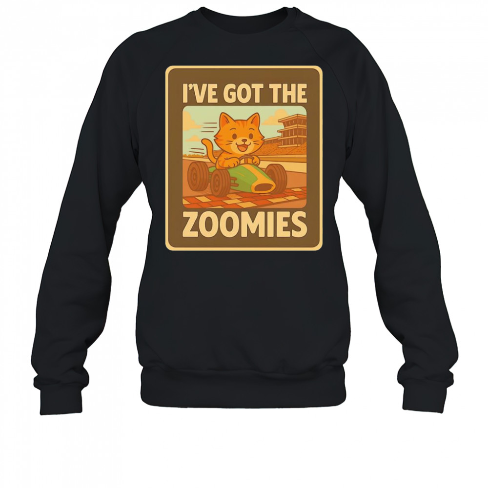 I’ve got the zoomies racing cat shirt Hoodie