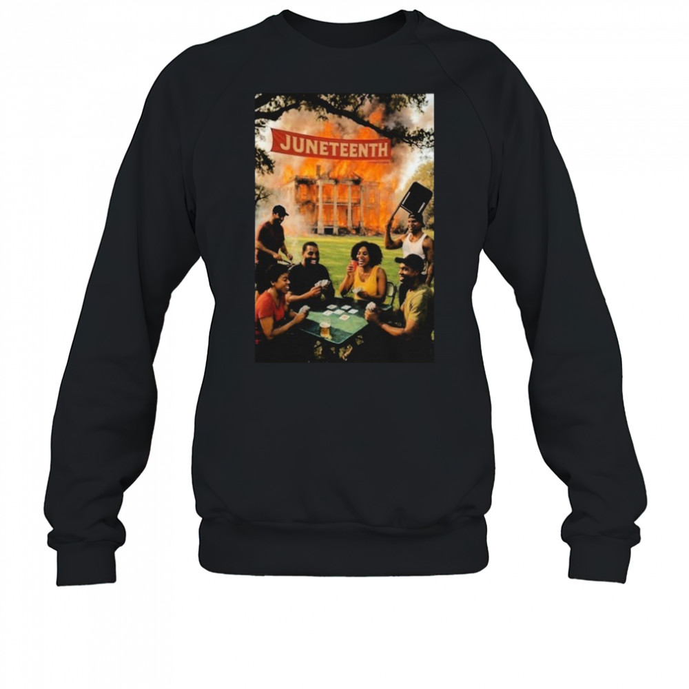 Juneteenth La Plantation Fire T-Shirt Hoodie