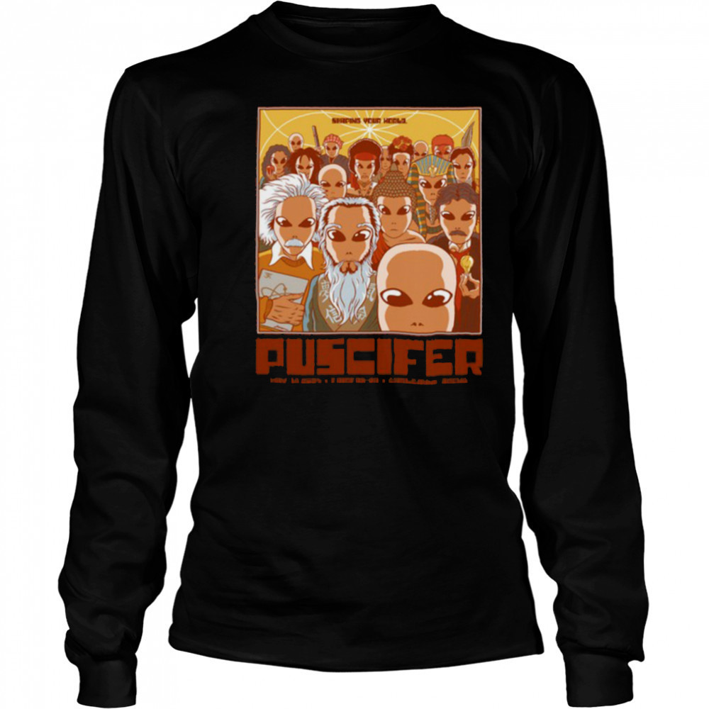 May 18 2025 Puscifer Tour EagleBank Arena Fairfax VA T Shirt Long Sleeved