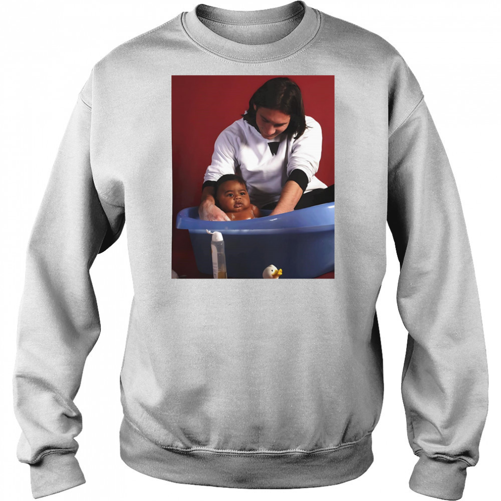 Messi with Baby Lamine Yamal shirt Sweatshirt