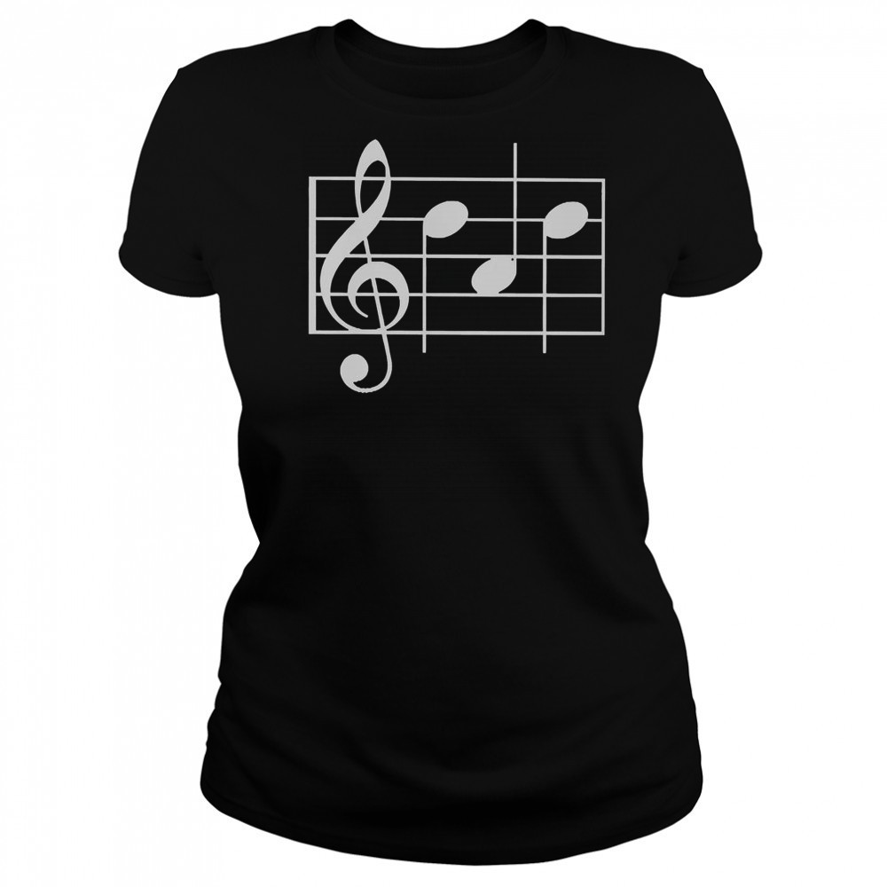 Musical Notes T-Shirt Women's T-shirt