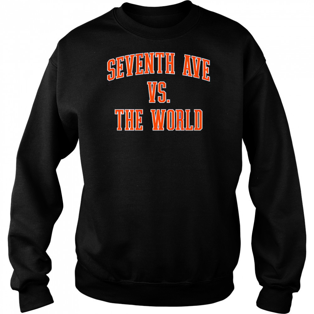New York Basketball Seventh Ave vs the World shirt Sweatshirt