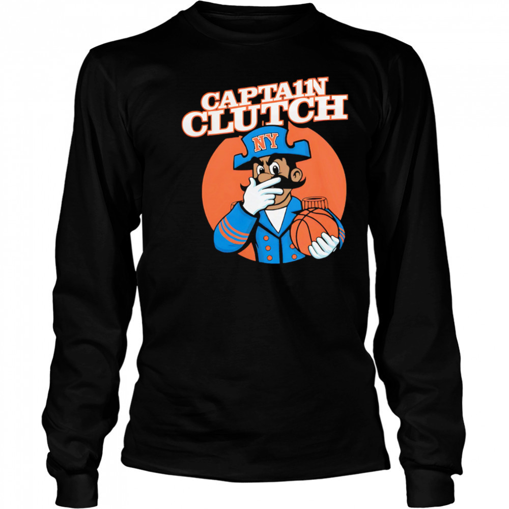 New York Knicks Jalen Brunson Captain Clutch shirt Long Sleeved