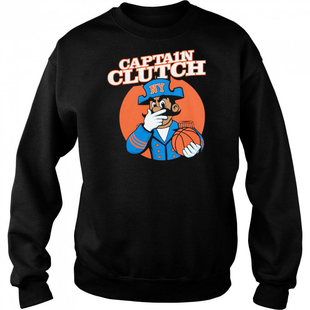 New York Knicks Jalen Brunson Captain Clutch shirt Sweatshirt