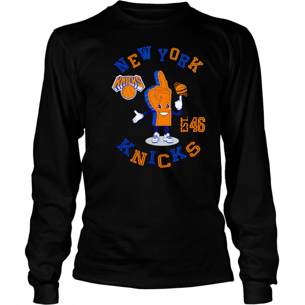 New York Knicks Stadium Essentials Men’s Number One shirt Long Sleeved