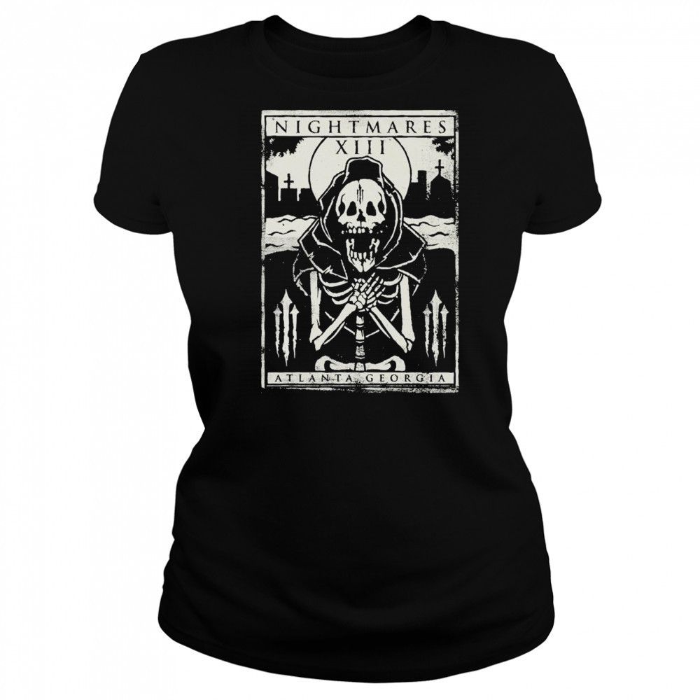 Nightmares Atlanta Georgia Skeleton T-shirt Women's T-shirt