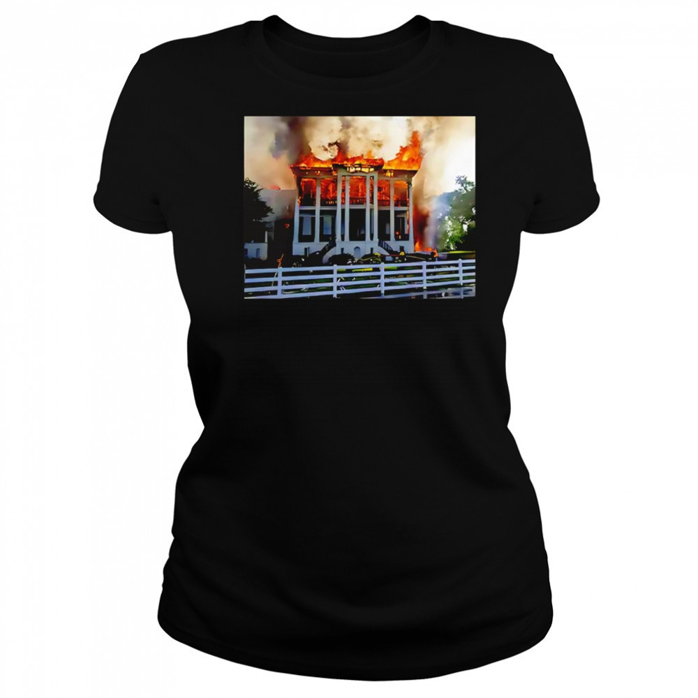 Nottoway Plantation Fire shirt Women's T-shirt