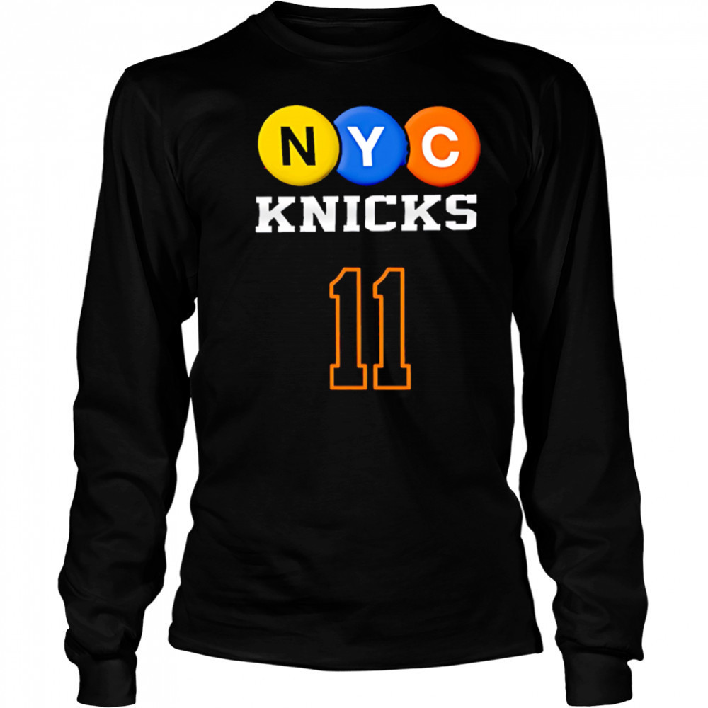 NYC Knicks 11 Brunson shirt Long Sleeved
