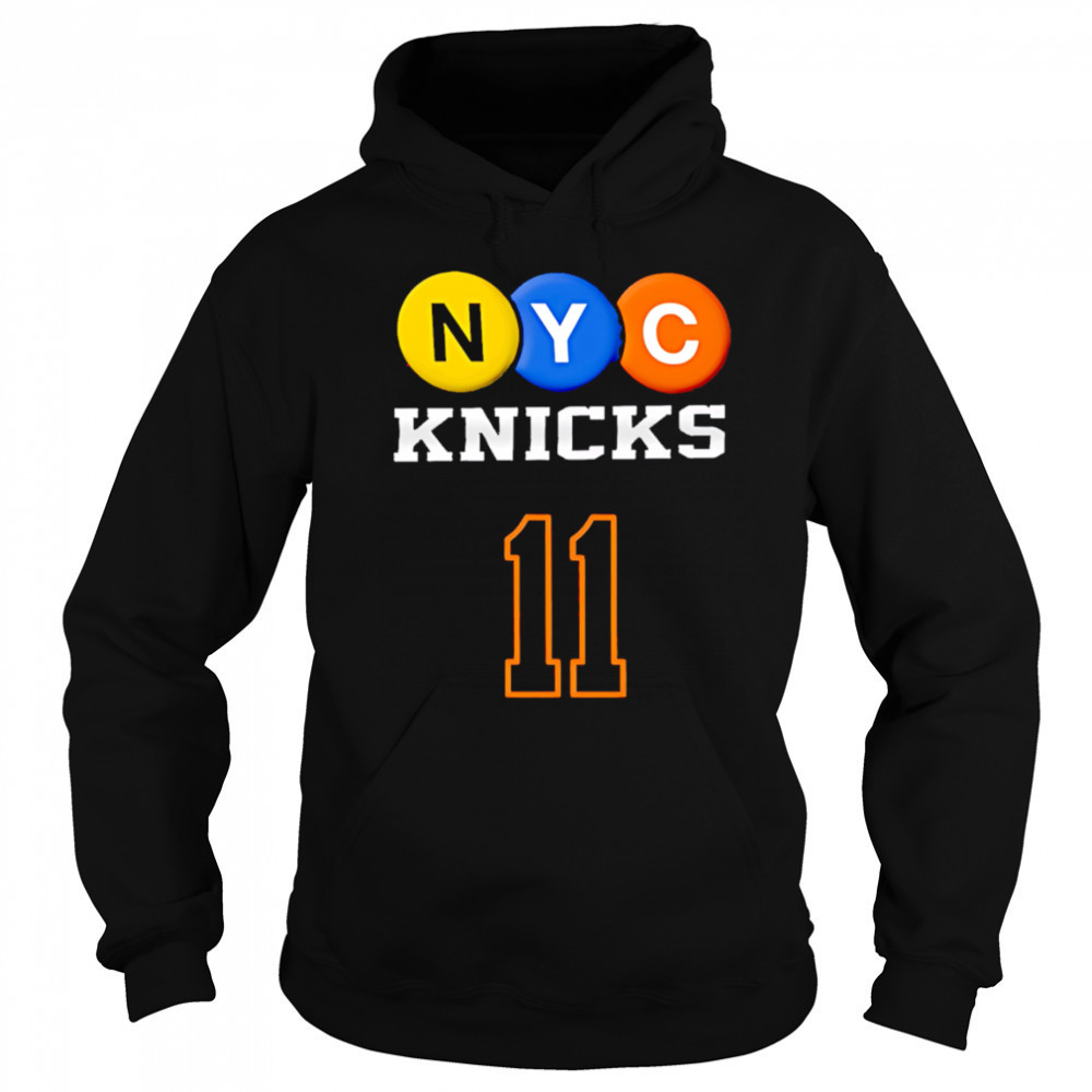 NYC Knicks 11 Brunson shirt Hoodie
