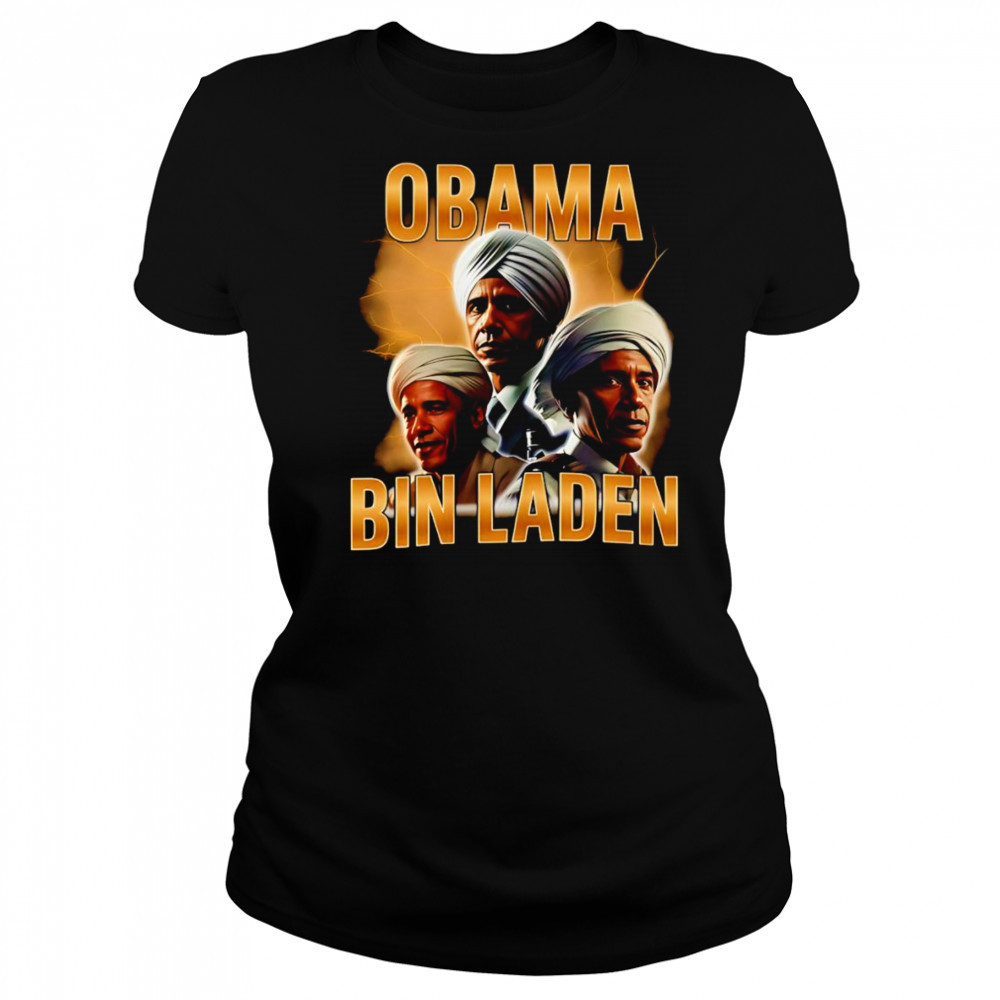 Obama Bin Laden funny retro shirt Women's T-shirt