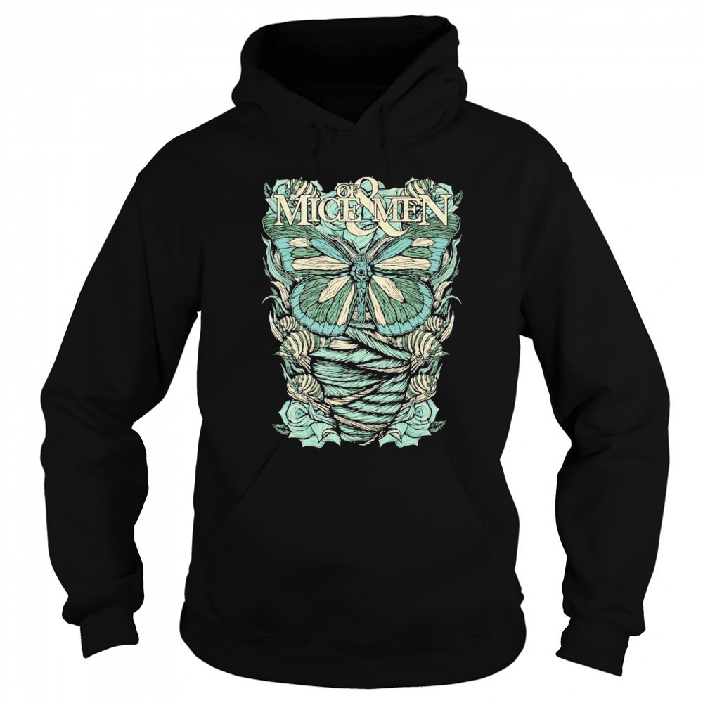 Of Mice & Men Butterfly T-shirt Hoodie