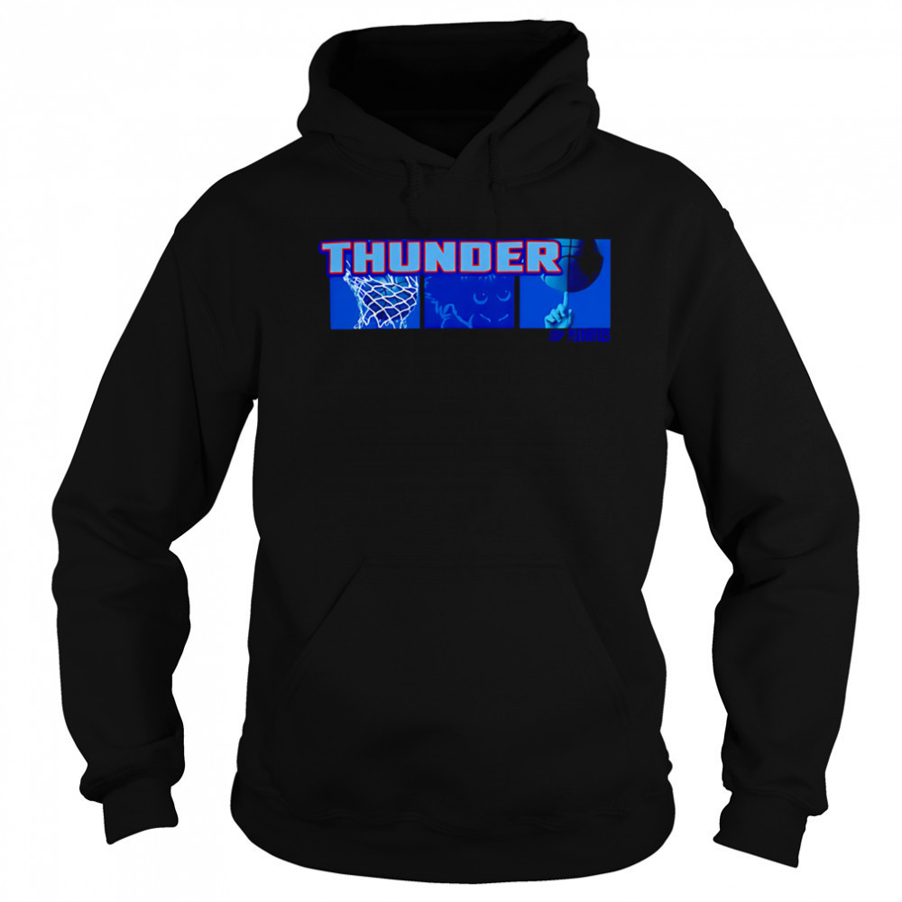 Oklahoma City Thunder 2025 Playoff Block shirt Hoodie