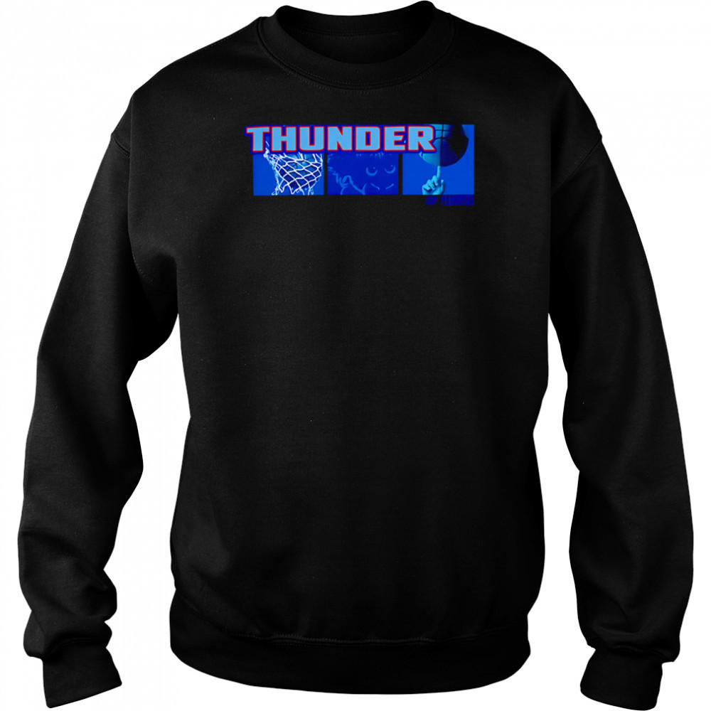 Oklahoma City Thunder 2025 Playoff Block shirt Sweatshirt