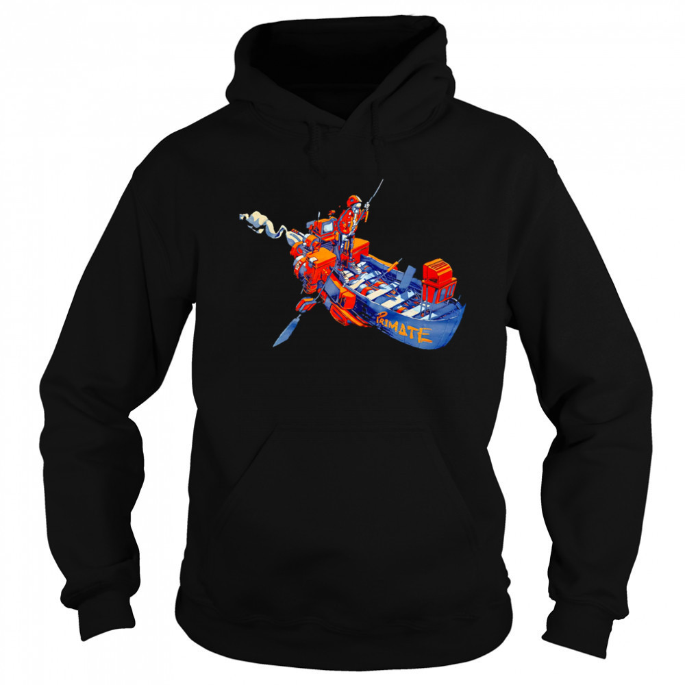 Primate Boat Robot classic shirt Hoodie