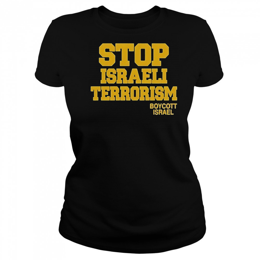 Robert Martin Stop Israeli Terrorism Boycott Israel T-Shirt Women's T-shirt