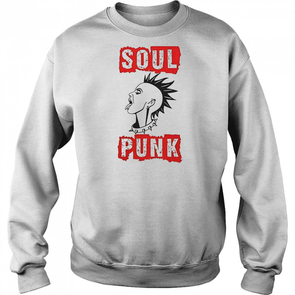 Soul Punk Girl Head T-Shirt Sweatshirt