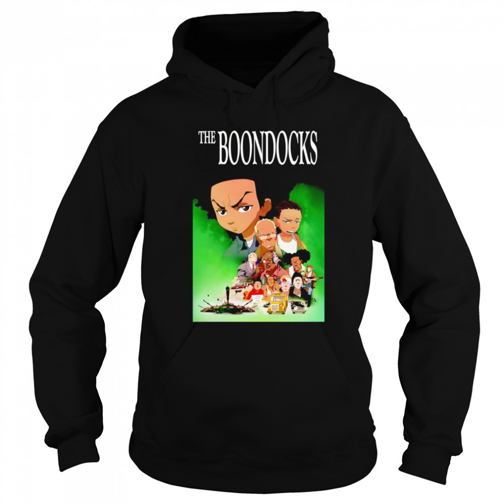 The Boondocks cartoon poster shirt Hoodie