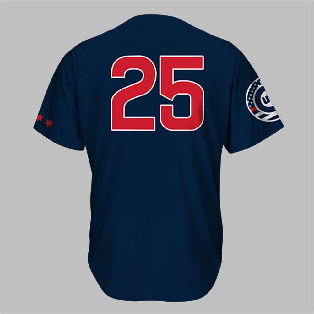 2025 Cubs First Responder Appreciation Jersey Giveaway