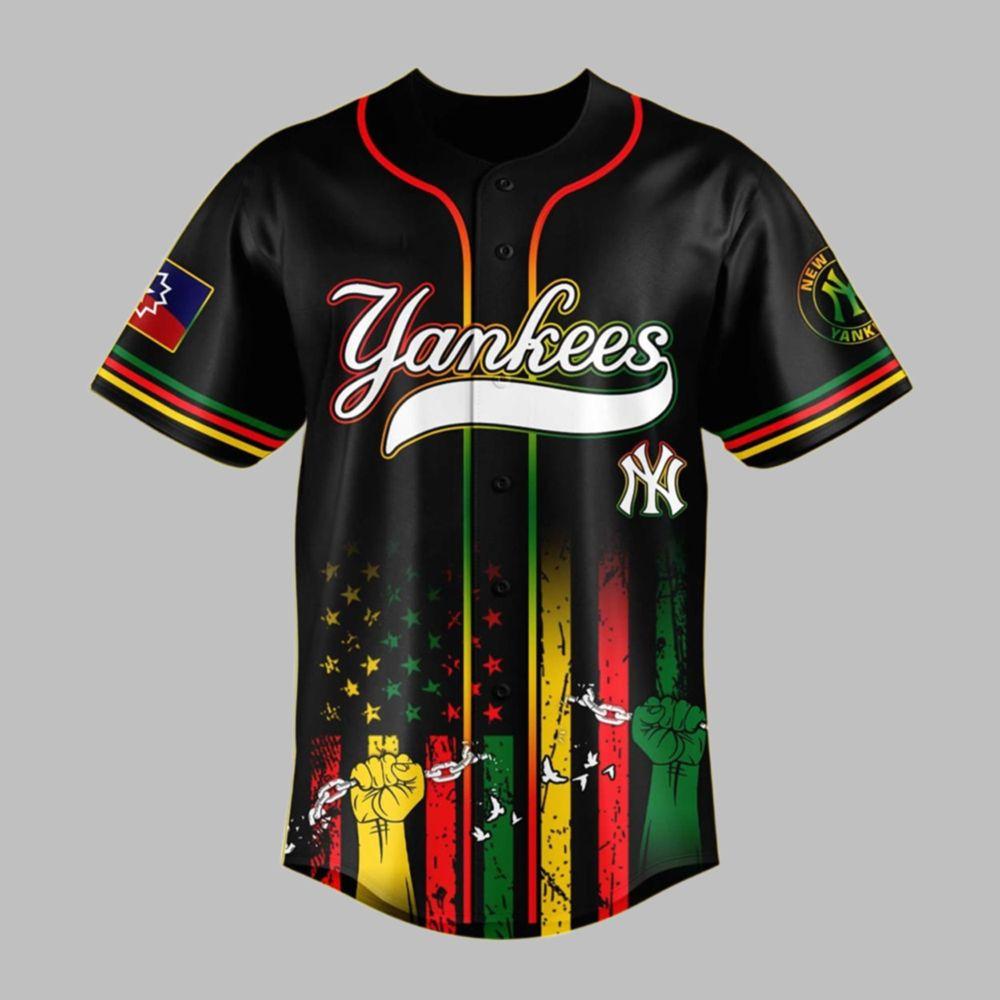 2025 Yankees Juneteenth Day Jersey