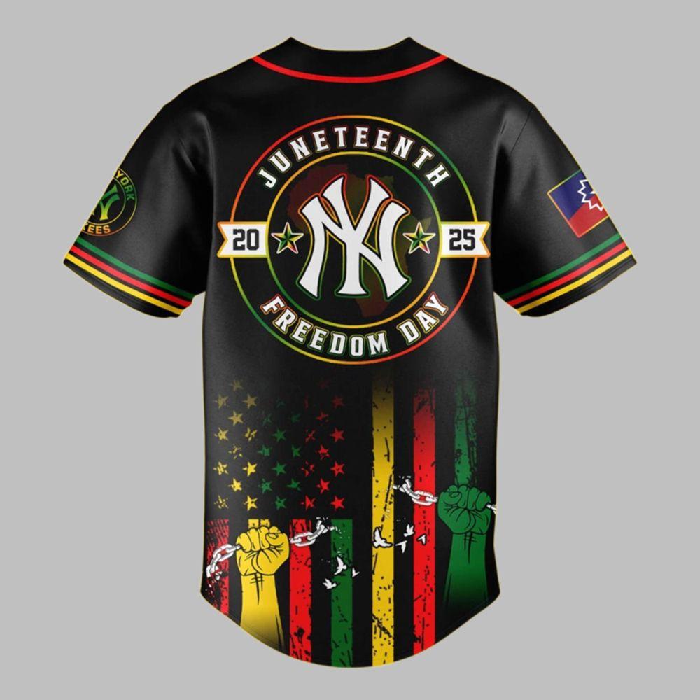 2025 Yankees Juneteenth Day Jersey