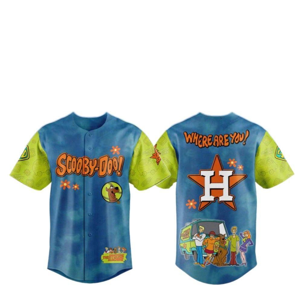 2025 Astros Scooby-Doo Baseball Jersey