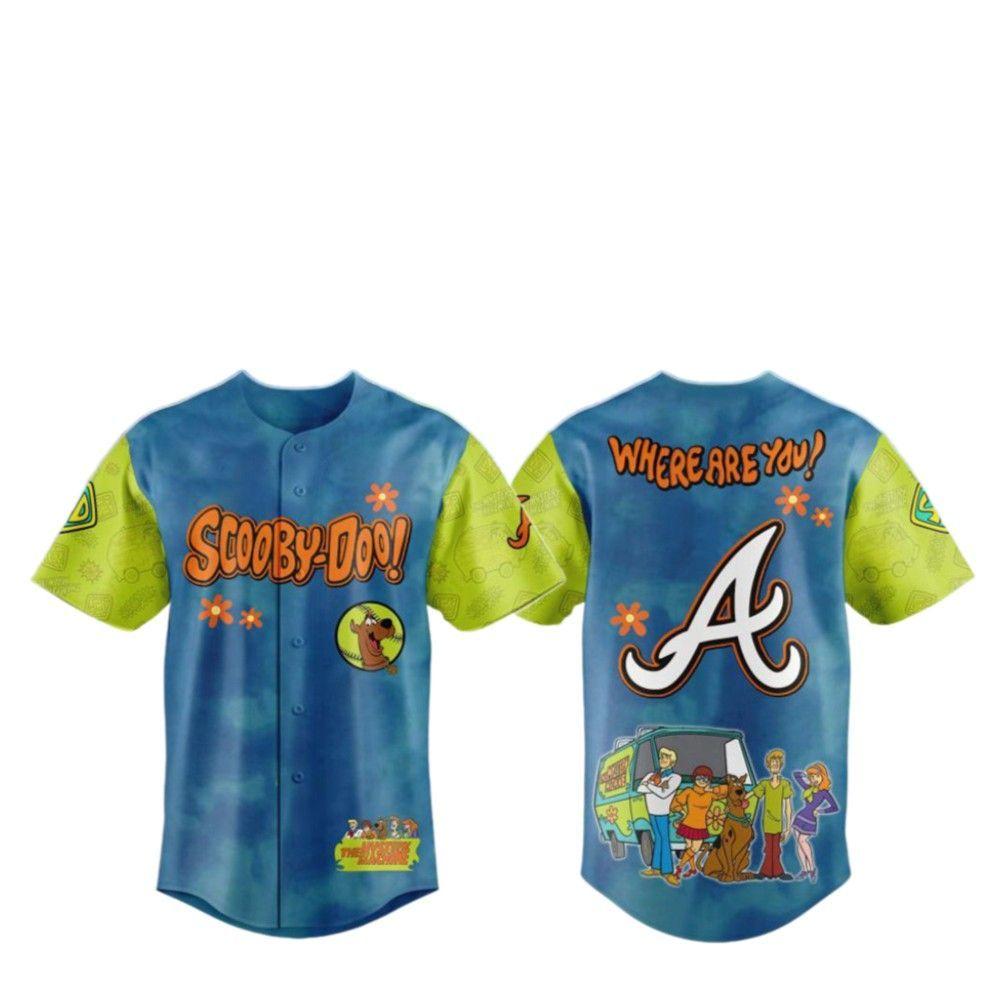 2025 Braves Scooby-Doo Baseball Jersey