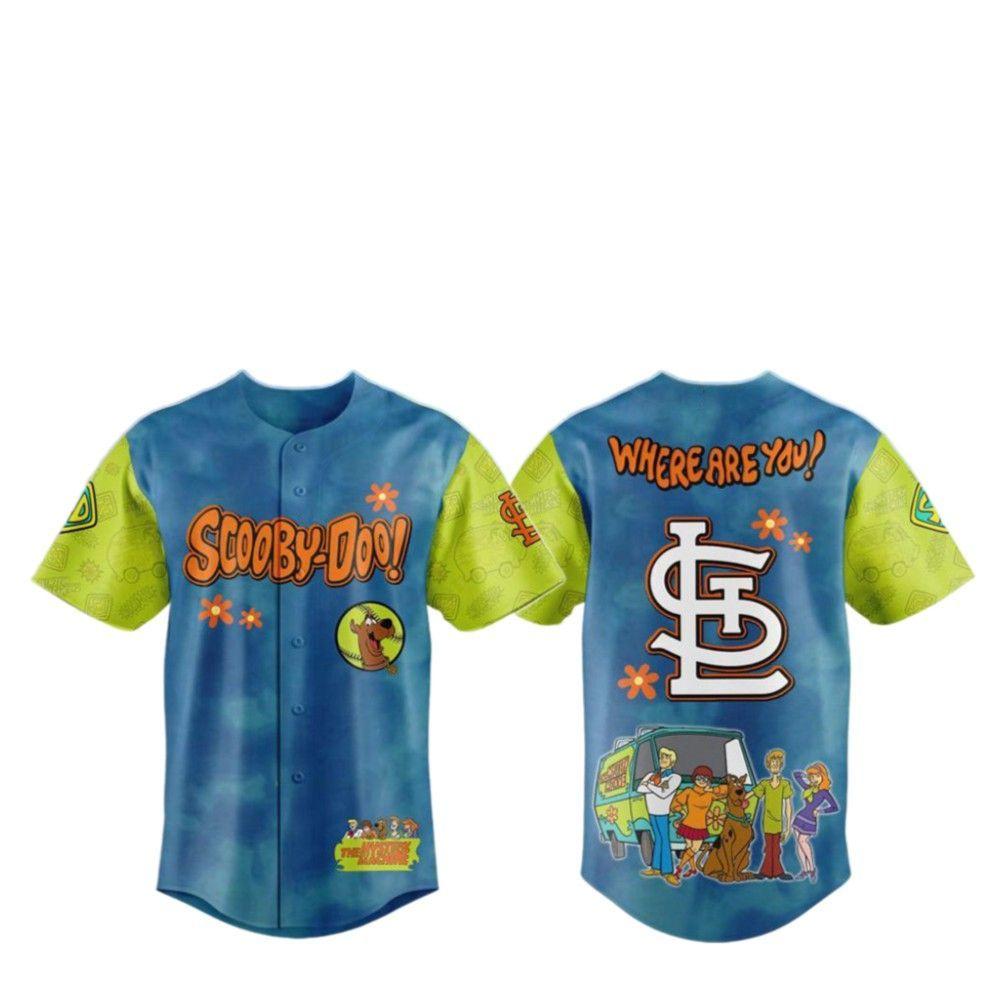 2025 Cardinals Scooby-Doo Baseball Jersey