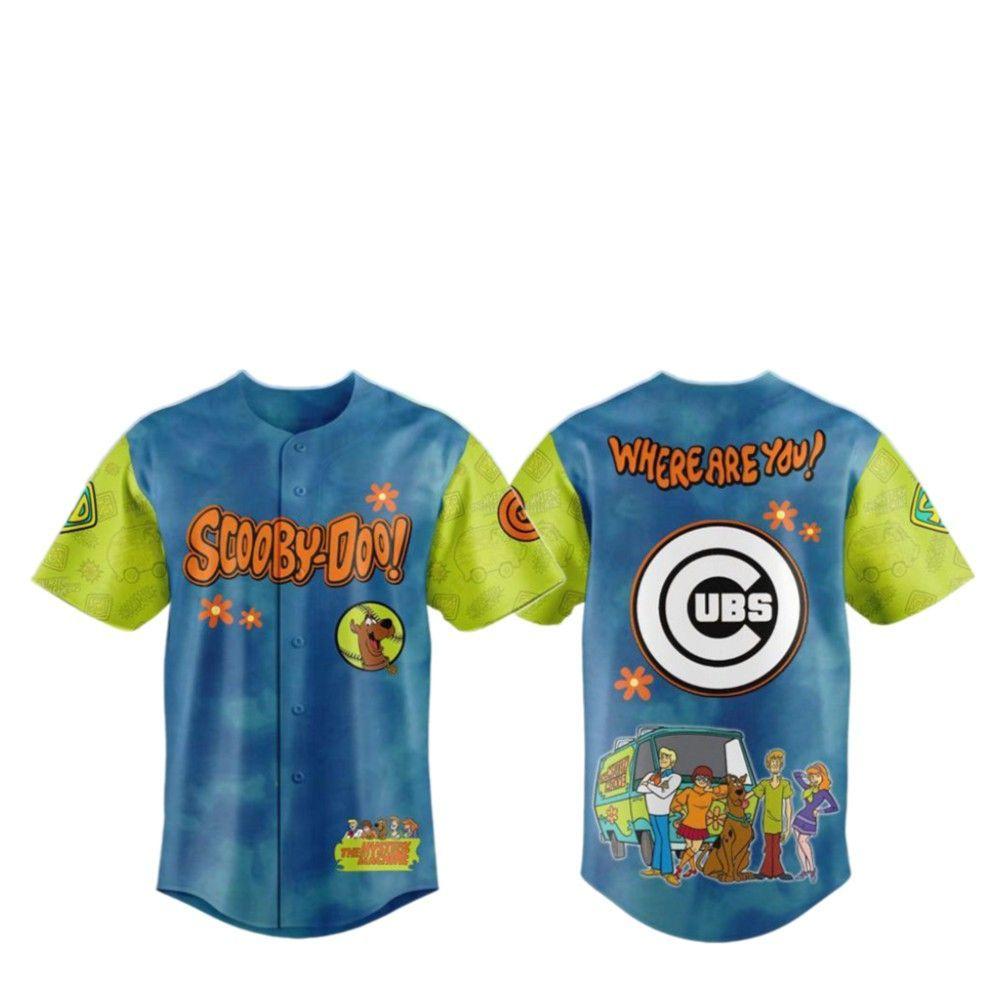 2025 Cubs Scooby-Doo Baseball Jersey
