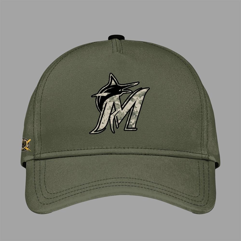 2025 Miami Marlins Military Appreciation Day Jersey