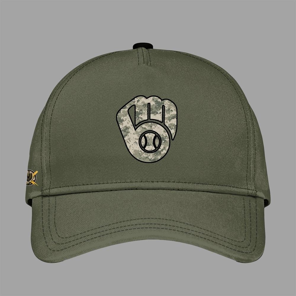 2025 Milwaukee Brewers Military Appreciation Day Jersey