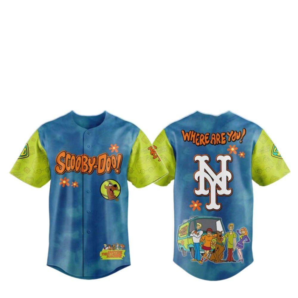2025 NY Mets Scooby-Doo Baseball Jersey