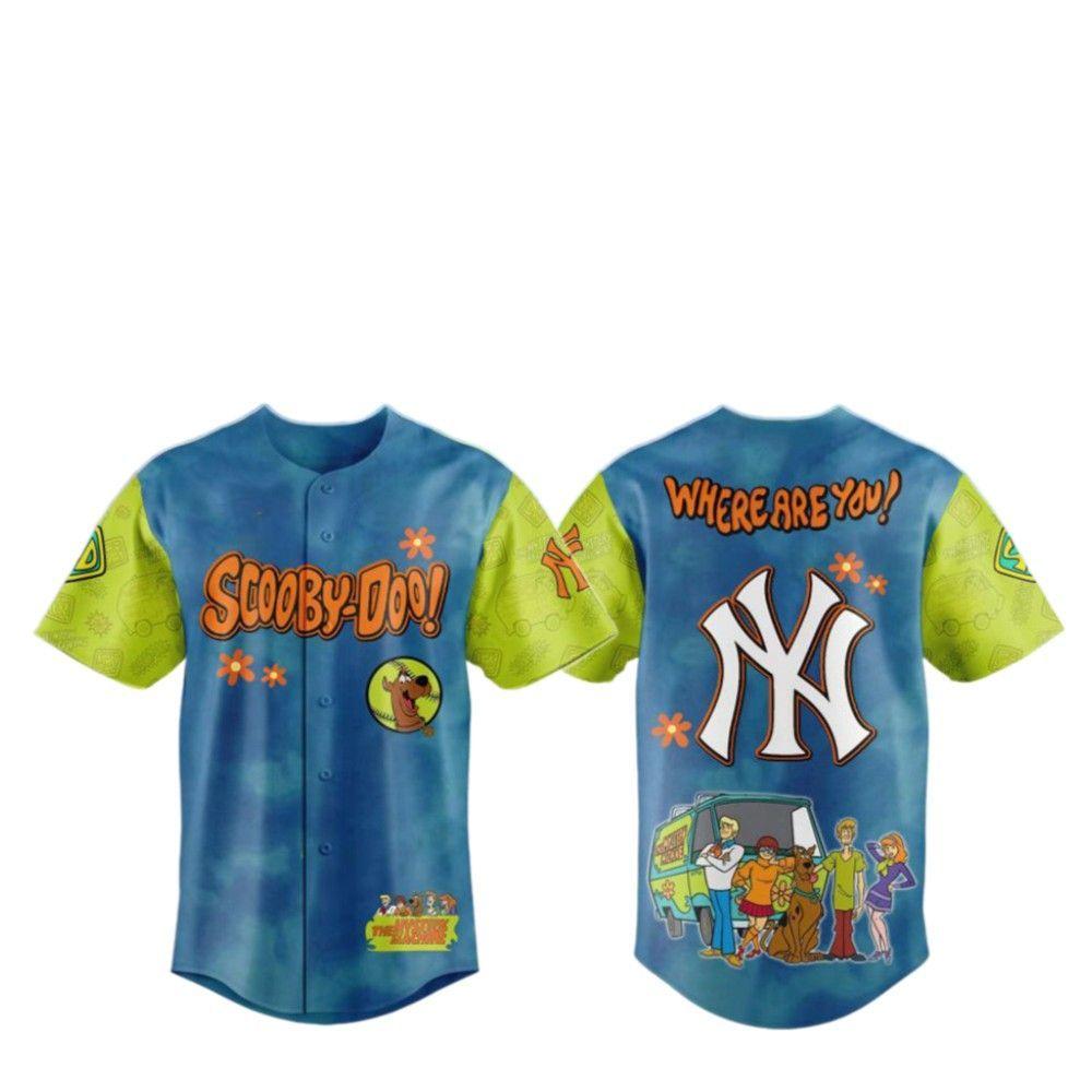 2025 NY Yankees Scooby-Doo Baseball Jersey